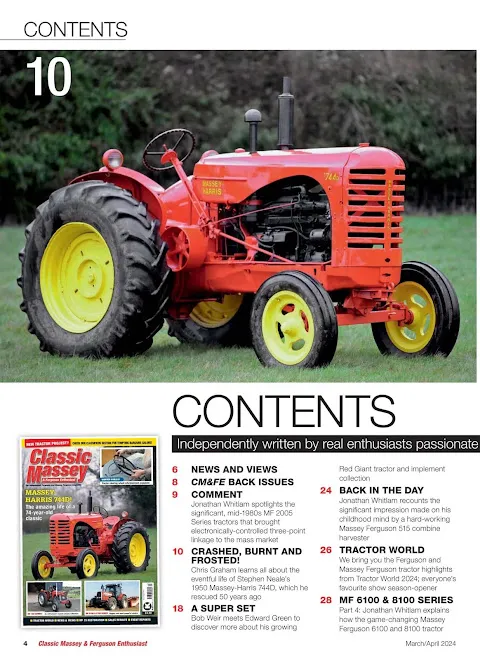 Classic Massey Magazine Classic Massey Magazine