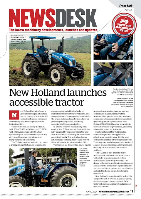 Farm Machinery Journal Farm Machinery Journal