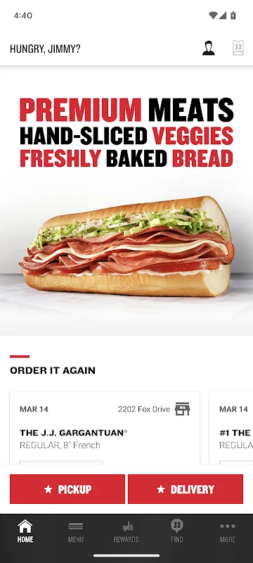 My Jimmy John's Lunch Dash