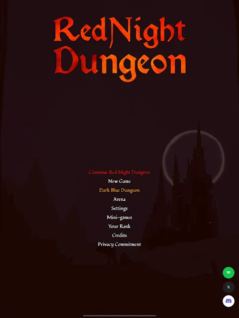 My First Roll into Dark Blue Dungeon