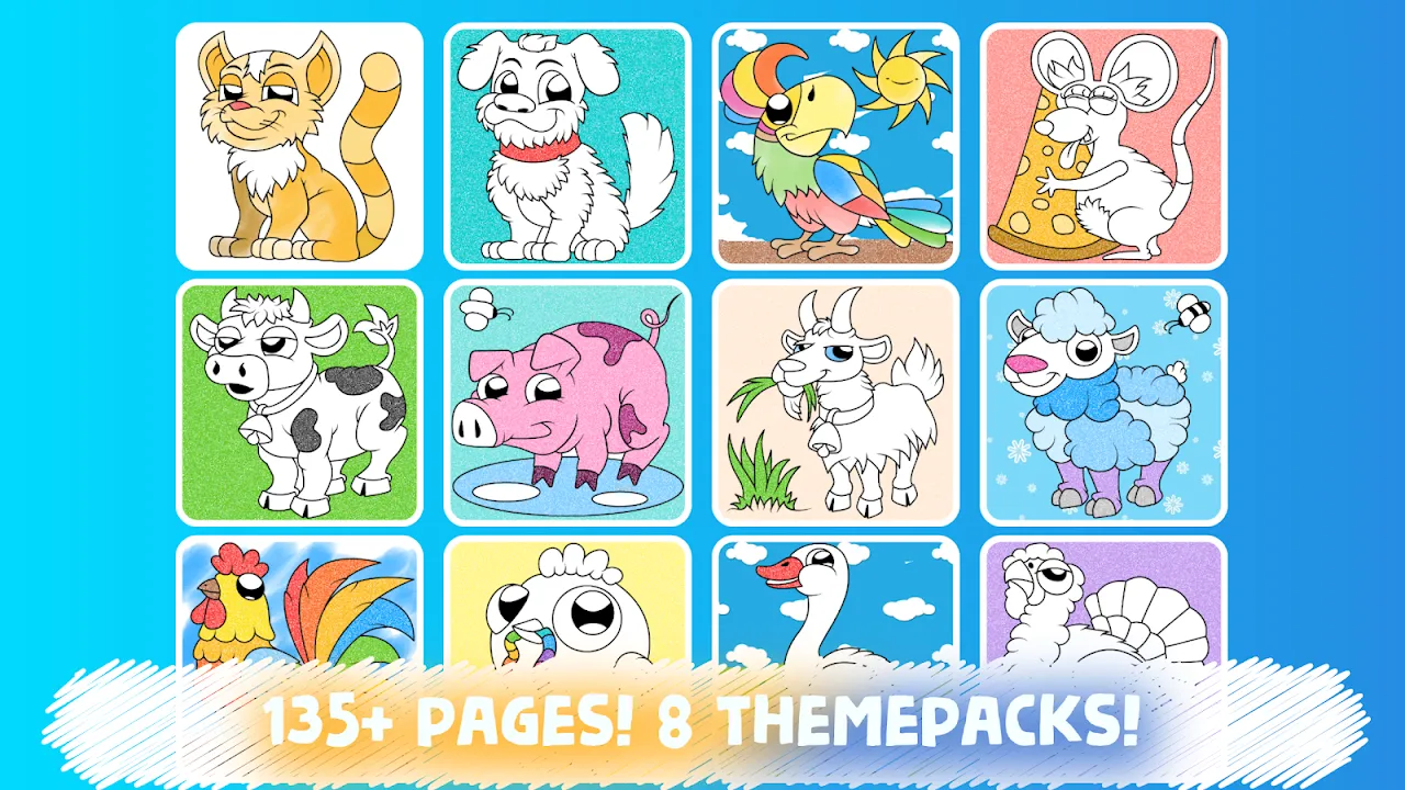 Easy coloring pages for kids Easy coloring pages for kids