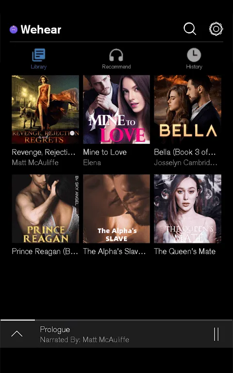 Wehear - Audiobooks & Stories Wehear - Audiobooks & Stories