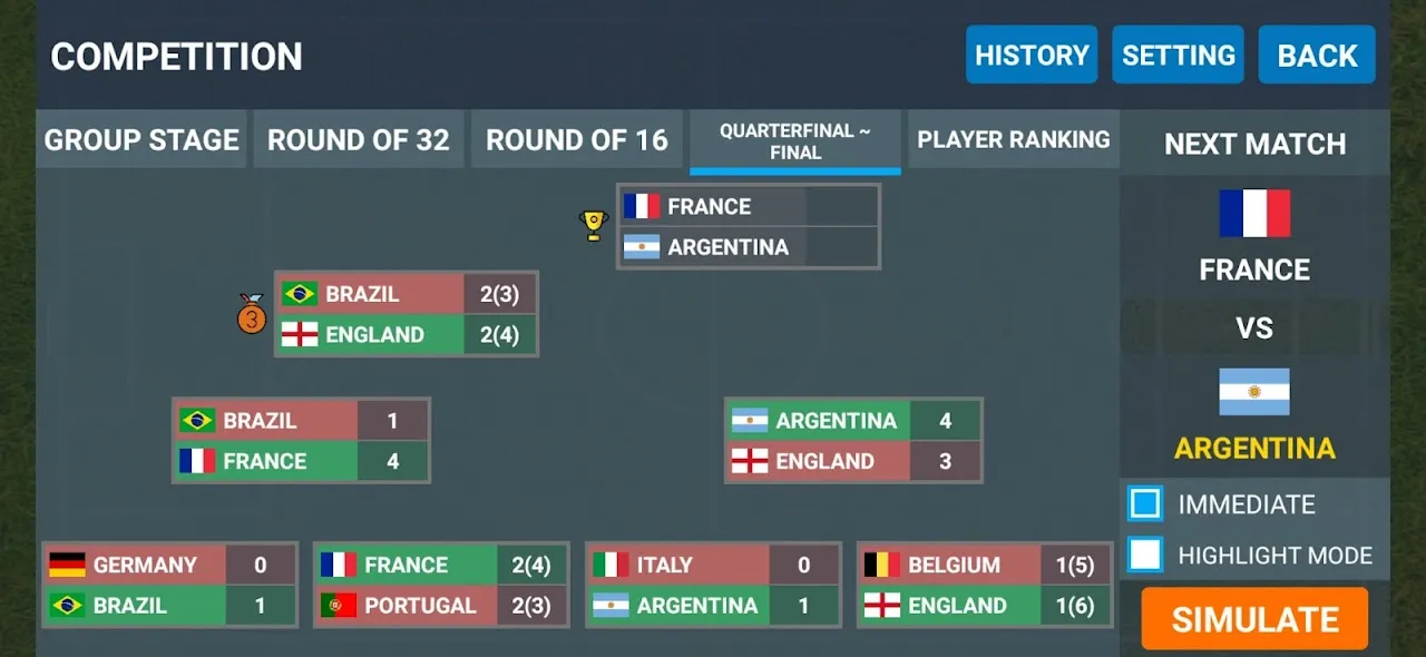 World Football Simulator World Football Simulator