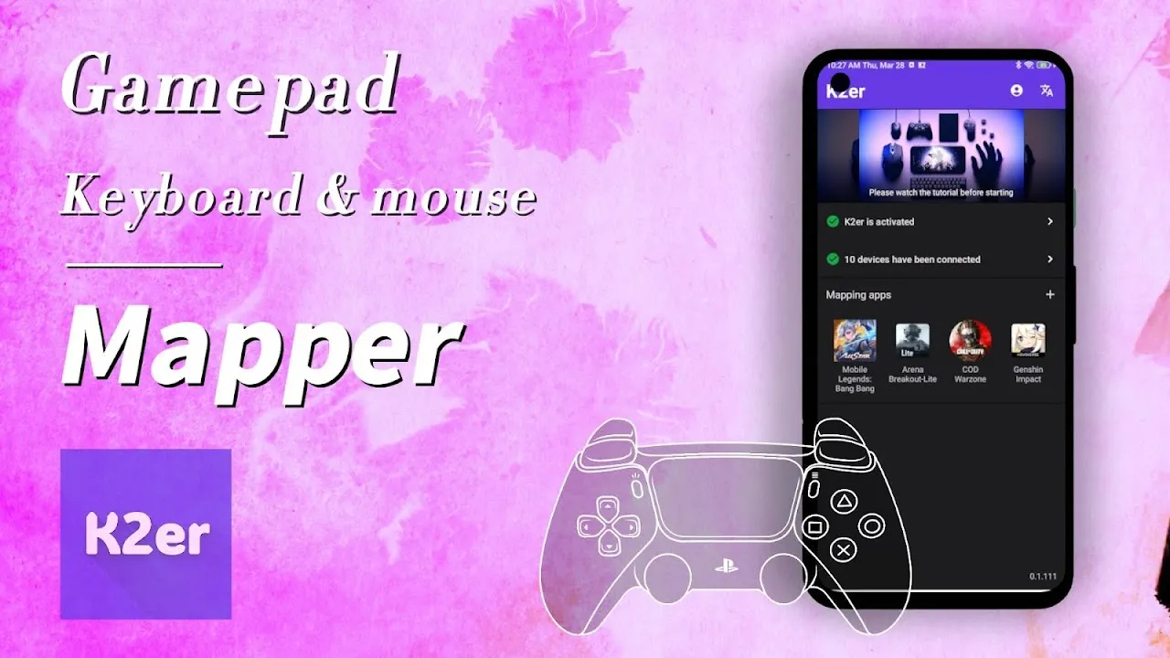 K2er - Gamepad Keyboard Mapper K2er - Gamepad Keyboard Mapper
