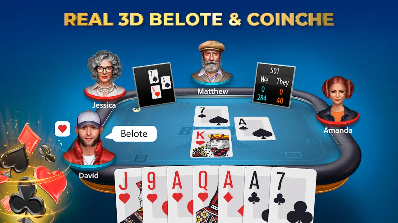Belote & Coinche by Pokerist Belote & Coinche by Pokerist