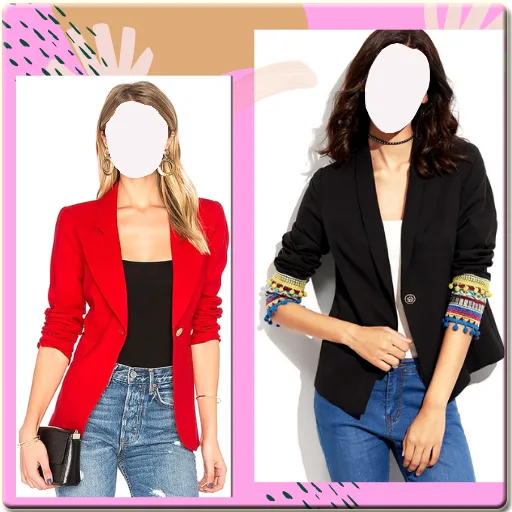 Women Blazer Photo Suit