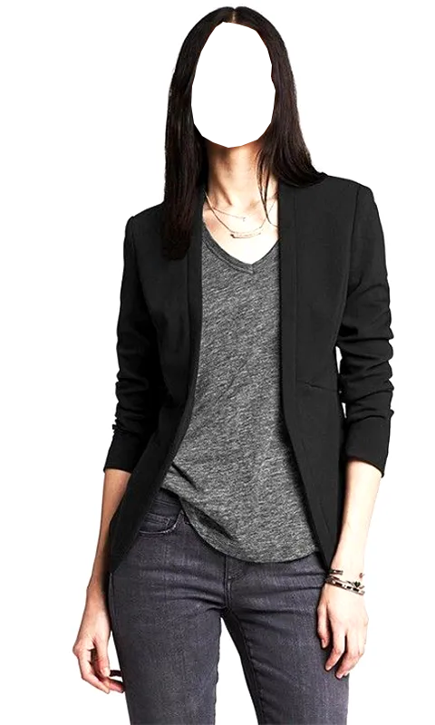 Women Blazer Photo Suit Women Blazer Photo Suit