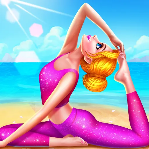 Dressup Yoga Girl
