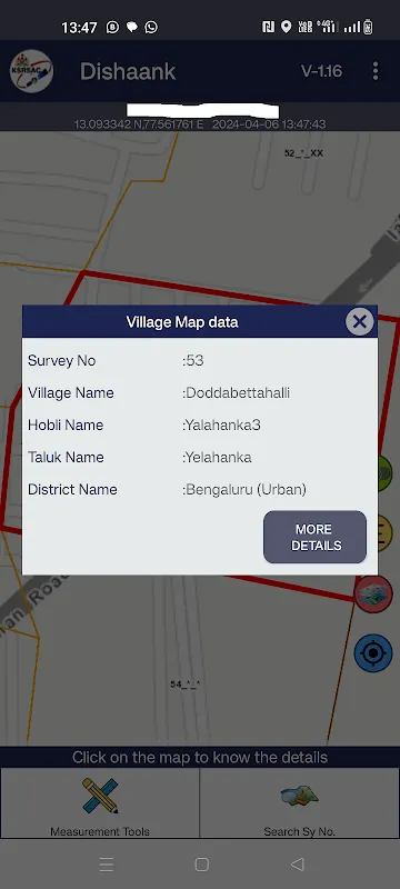 Digital Land Clarity in My Palm