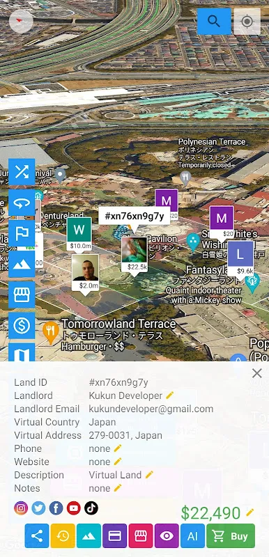 Virtual Land Metaverse with AI Virtual Land Metaverse with AI