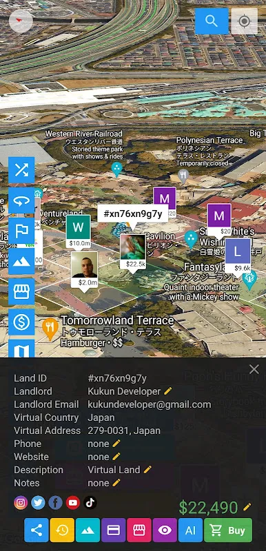 Virtual Land Metaverse with AI Virtual Land Metaverse with AI