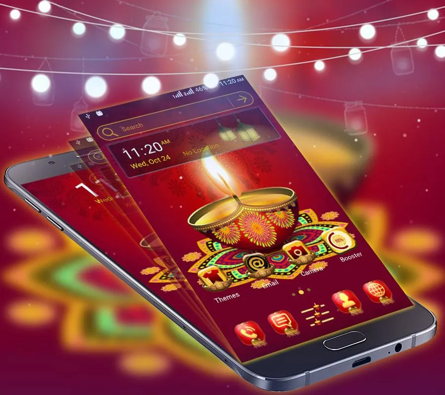 Happy Diwali Launcher Theme Happy Diwali Launcher Theme