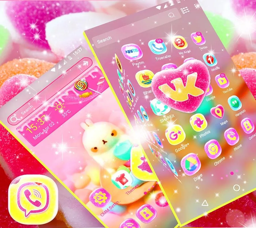 Candy Launcher Theme Candy Launcher Theme