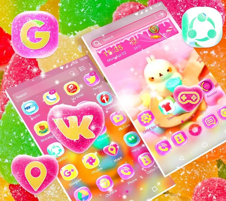 Candy Launcher Theme Candy Launcher Theme