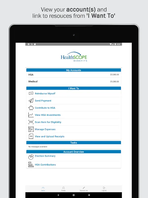 HealthSCOPE Consumer Accounts HealthSCOPE Consumer Accounts
