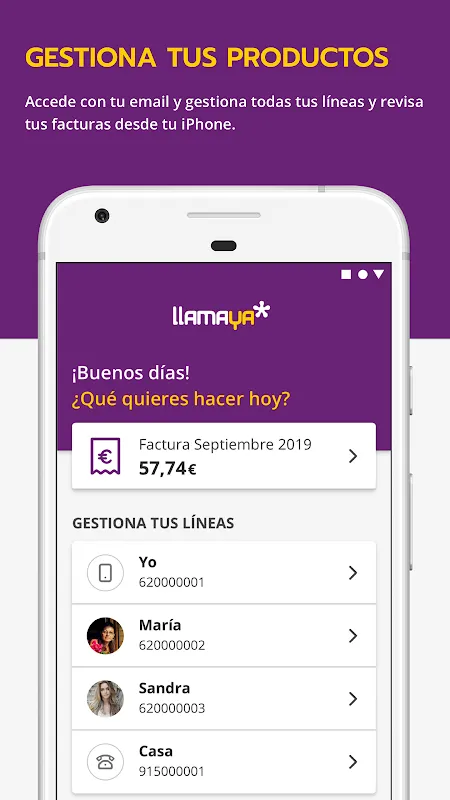 Llamaya - Área de cliente Llamaya - Área de cliente