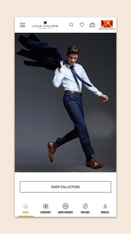 Louis Philippe Shopping App Louis Philippe Shopping App