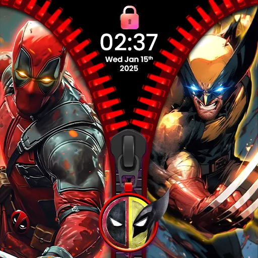 Zipper Lock Screen Wallpapers