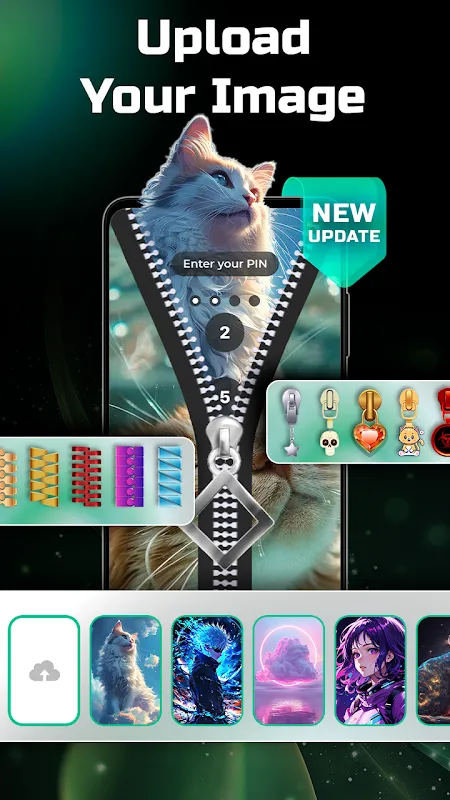 Zipper Lock Screen Wallpapers Zipper Lock Screen Wallpapers