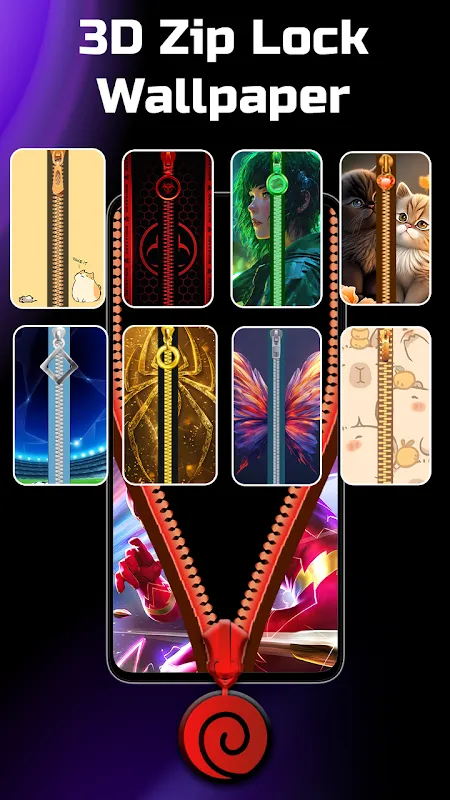 Zipper Lock Screen Wallpapers Zipper Lock Screen Wallpapers