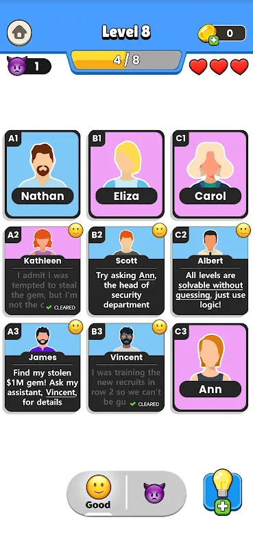 Clue Master - Logic Puzzles Clue Master - Logic Puzzles