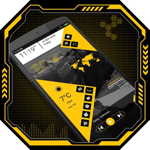 Angle Launcher - App lock