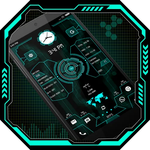 Eye catching launcher, Applock