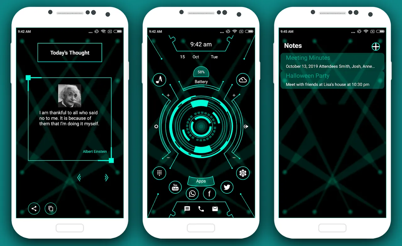 Futuristic Launcher 3 -AppLock Futuristic Launcher 3 -AppLock