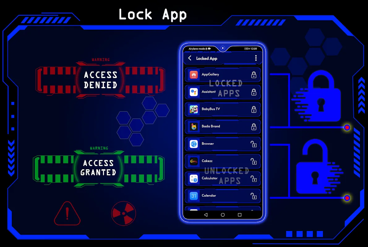 Futuristic Launcher 3 -AppLock Futuristic Launcher 3 -AppLock
