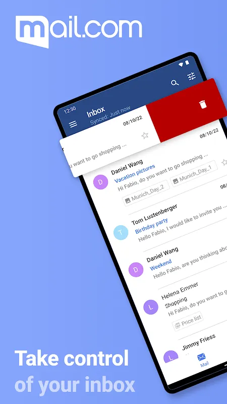 Mail.com: My Mobile Lifeline