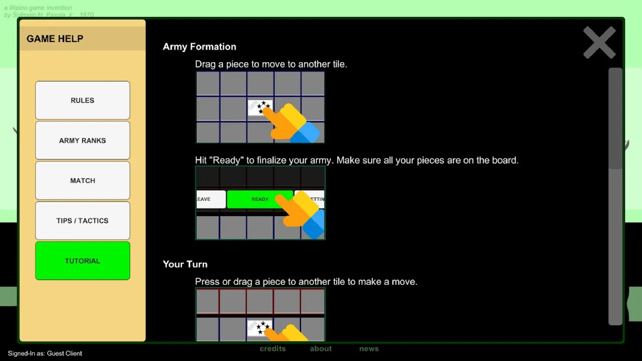 Game of the Generals Mobile Game of the Generals Mobile