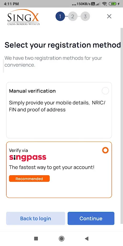 SingX–Money Transfer Overseas SingX–Money Transfer Overseas