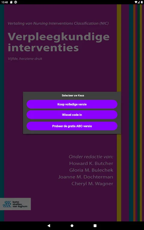 Verpleegk. interventies (NIC) Verpleegk. interventies (NIC)