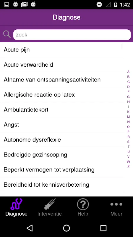 Verpleegk. interventies (NIC) Verpleegk. interventies (NIC)