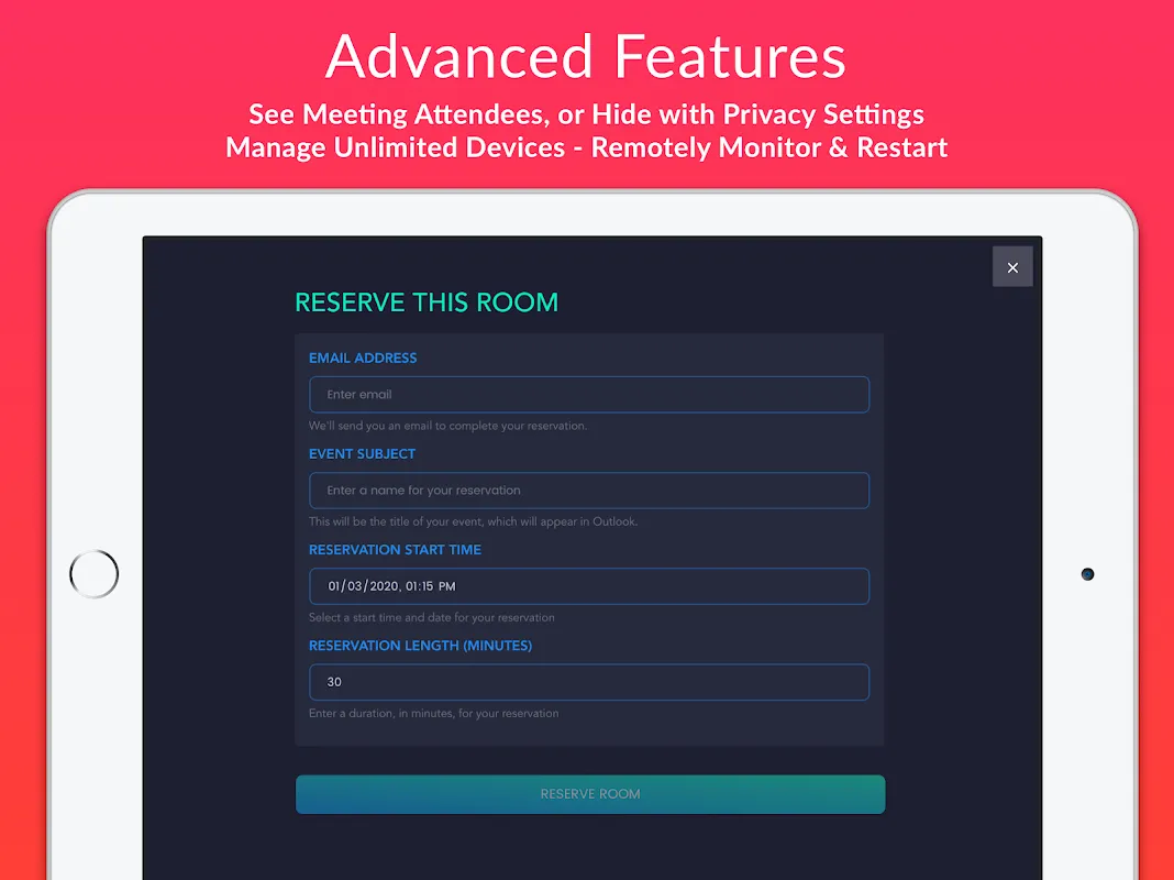 One Tap to Meeting Room Sanity