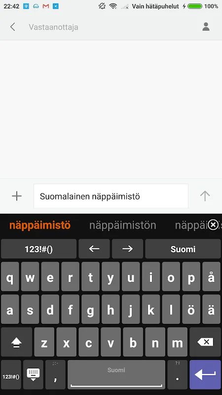 Finnish for AnySoftKeyboard Finnish for AnySoftKeyboard