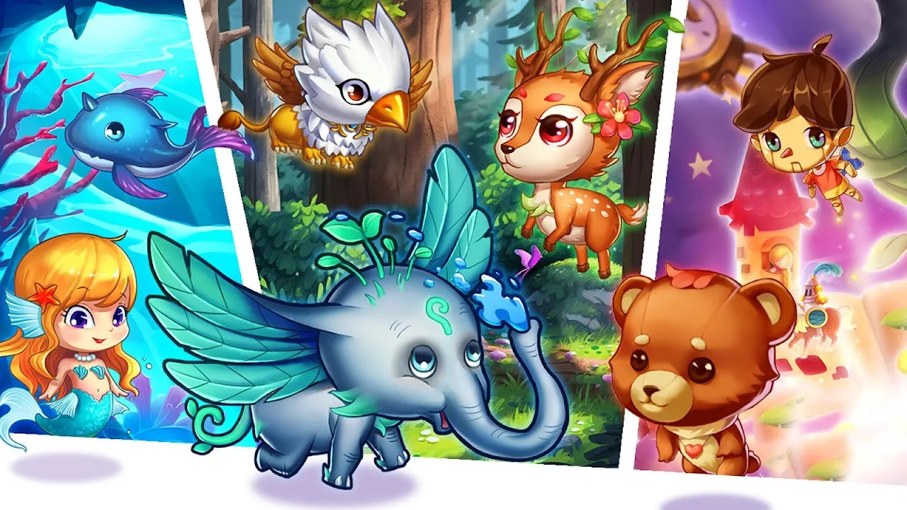 Merge Elves-Merge 3 Puzzles Merge Elves-Merge 3 Puzzles