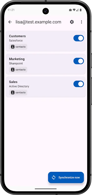 PeopleSync CardDAV Client PeopleSync CardDAV Client