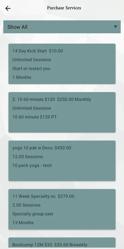 Method Fitness Method Fitness