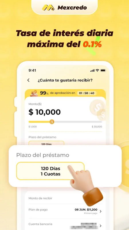 Mexcredo - Efectivo Rápido Mexcredo - Efectivo Rápido