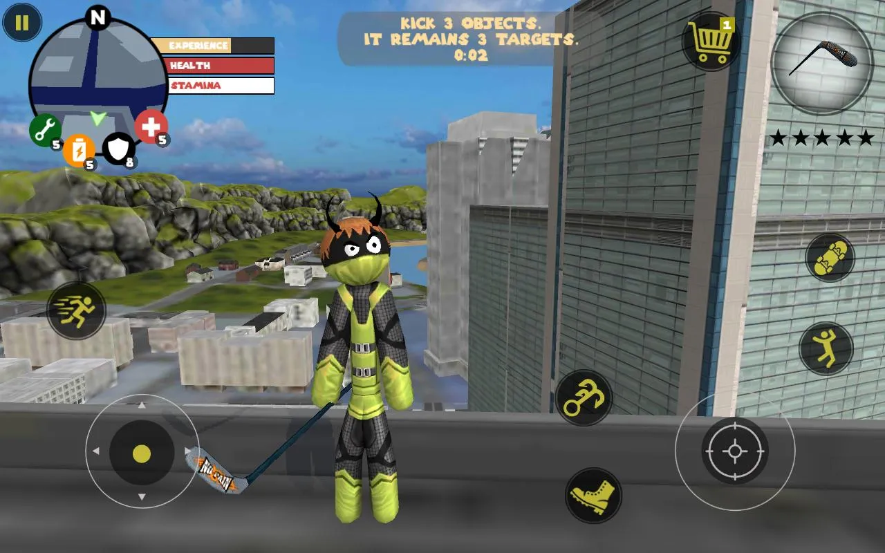 Stick Rope Hero Stick Rope Hero