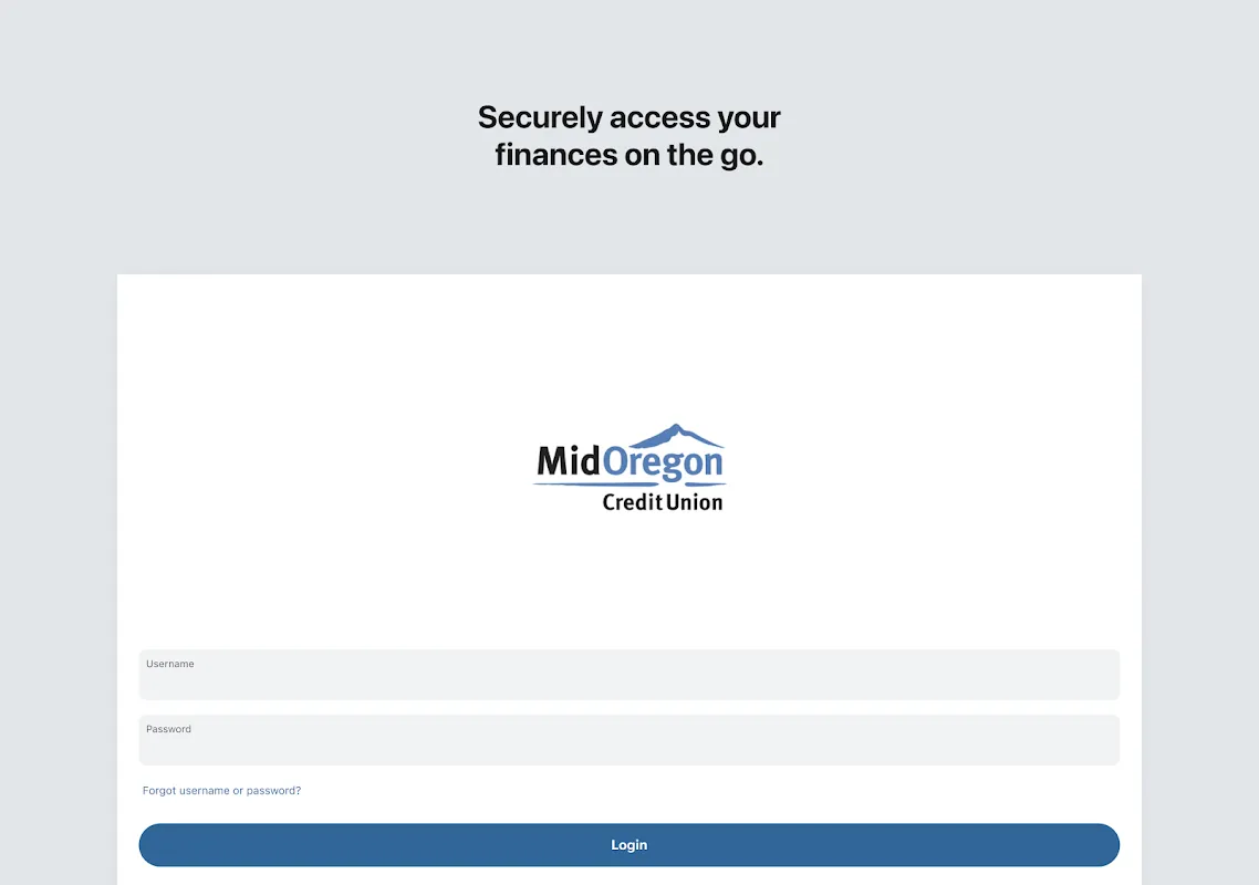 Mid Oregon Credit Union Mid Oregon Credit Union