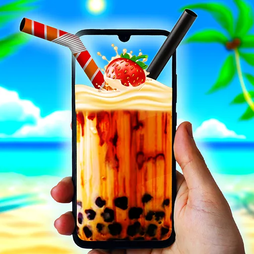 Boba cocktail