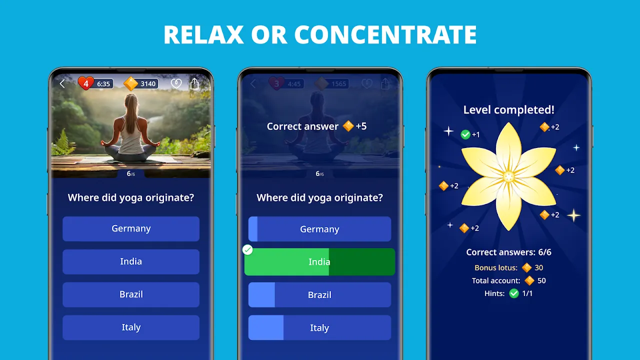 Antistress trivia - Zen Quiz Antistress trivia - Zen Quiz