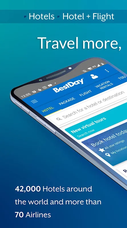 Saved by Best Day Travel App