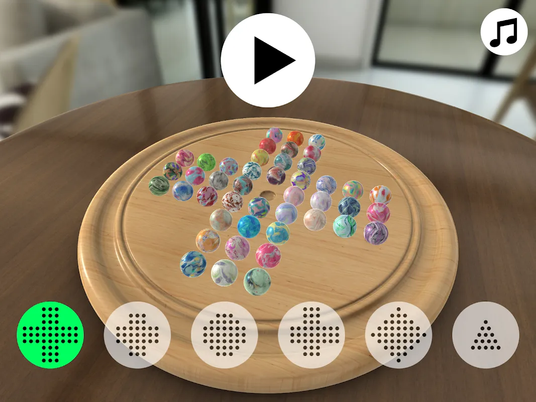 Marble Solitaire: My Mind's Battlefield