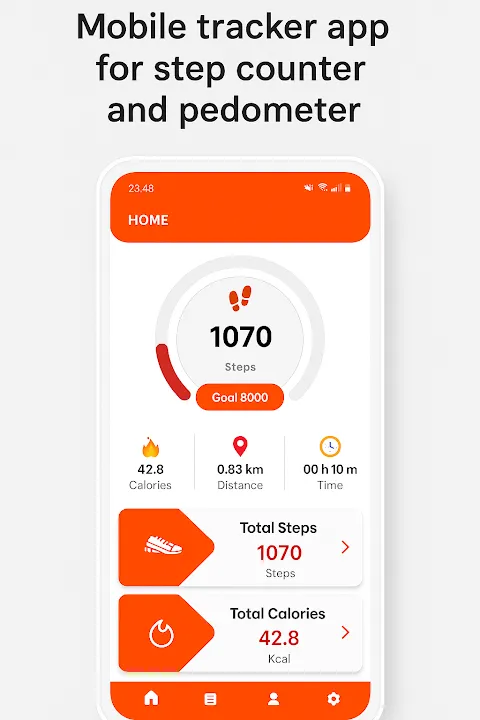 MobileTracker For Step Counter MobileTracker For Step Counter