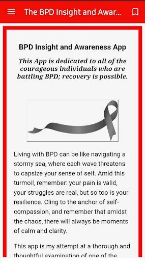 My BPD Companion in Crisis