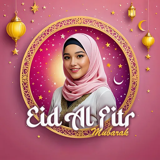 EID Mubarak 2025 Photo Frames