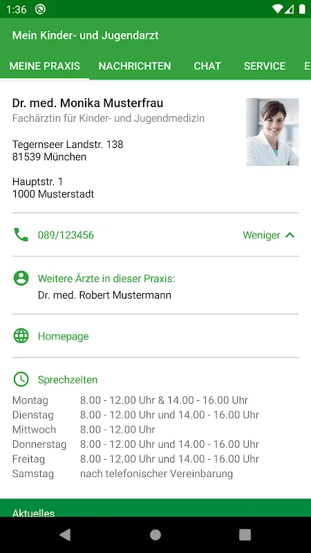 Meine pädiatrische Praxis Meine pädiatrische Praxis